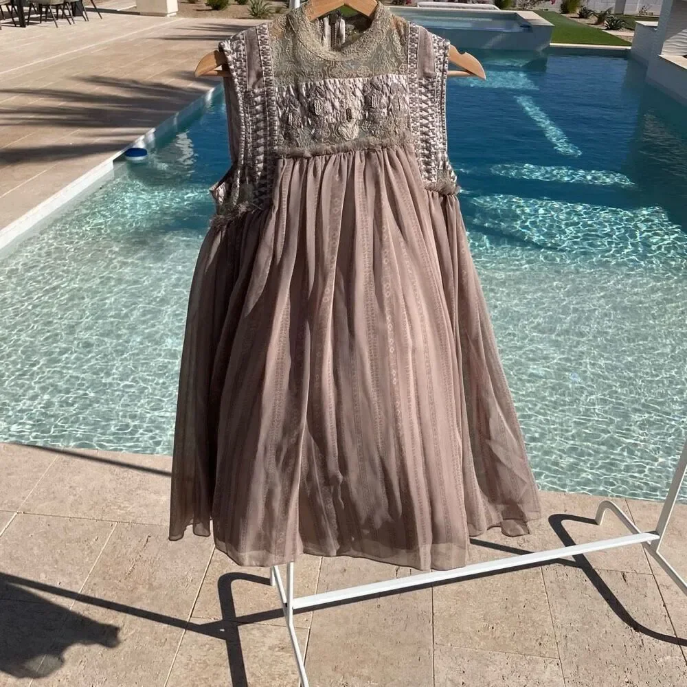 Free People Marant Boho Lace Festival Dress